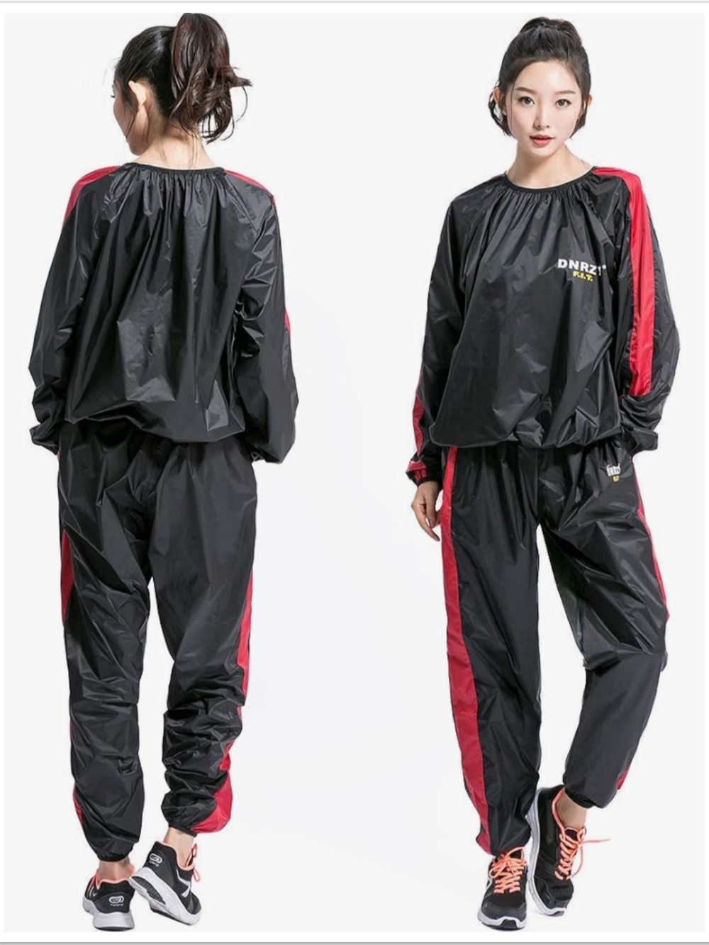 DNRZY F.I.T Sweat Sauna Suits and Weight Loss Suit for Men and Women